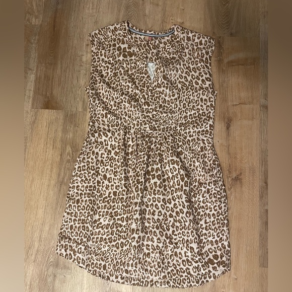 Anthropologie Pilcro Leopard Print Tunic Dress - Picture 4 of 9